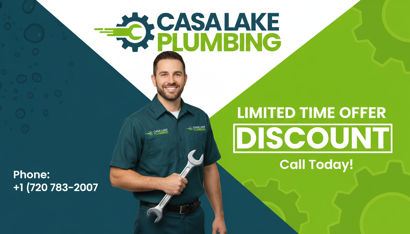 Casa Lake Plumbing Limited Time Discount Offer - Emergency Plumber Lakewood CO